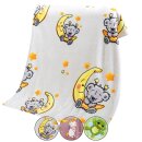 Babydecke Fleecedecke samtweich 75x100 cm
