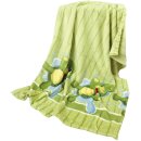 Babydecke Fleecedecke samtweich 75x100 cm Schildkröte