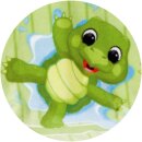 Babydecke Fleecedecke samtweich 75x100 cm Schildkröte