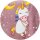 Babydecke Fleecedecke samtweich 75x100 cm Einhorn