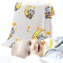 Babydecke Fleecedecke samtweich 75x100 cm Bärchen