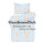 Kinderbettwäsche 2-teilig Baumwolle 100x135/40x60cm Bärchen Blau