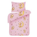 Kinderbettwäsche 2-teilig Baumwolle 100x135/40x60cm...