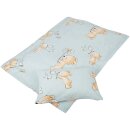 Betten-Set inkl. Bettwäsche für Kinder 100x135/40x60cm Bärchen Blau