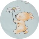 Betten-Set inkl. Bettwäsche für Kinder 100x135/40x60cm Bärchen Blau