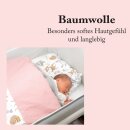 Kinder Bettwäsche 100x135cm / 40x60cm - Bärchen Beige
