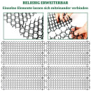 Dornengitter Tierabwehrmatte 2er-Pack (50x13cm)