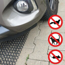 Dornengitter Tierabwehrmatte 50x13cm 2er-Pack