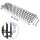 Dornengitter Tierabwehrmatte 2er-Pack (50x13cm)