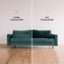 Filzgleiter (9x25cm) zum schneiden - Anthrazit - 4 Stück