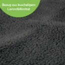 Thermotierdecke wärmeisolierend für Haustiere Schwarz 50 x 60cm