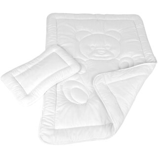 Betten Set - Polyester Füllung - 135x200cm + 80x80cm Kinderbett