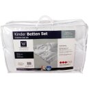 Betten Set - Polyester Füllung - 135x200cm + 80x80cm Kinderbett