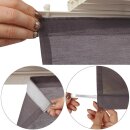 Schiebegardine "Desire" 60x245cm Anthrazit