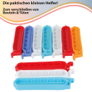 Verschluss-Clips 10er Pack PP 7 Stück - ca. 8cm