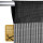 Fadenvorhang „Prince“ Stangendurchzug Schwarz 300x250 cm