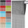 Fadenvorhang mit Stangendurchzug "Prince" bis 300 x 300cm grau - silbergrau 300x250cm Stangendurchzug