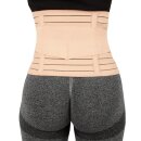 Bodyshaper / Bauch- und Rückenstützgürtel "Premium" Beige XL/XXL