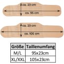 Bodyshaper / Bauch- und Rückenstützgürtel "Premium" Beige XL/XXL