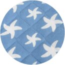 Trockner- und Waschmaschinenbezug 60 x 60cm - Seestern - Dunkelblau