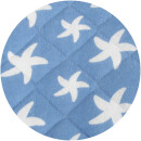 Waschmaschinenbezug mit Gummizug 60x60cm Seestern Dunkelblau