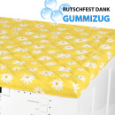 Waschmaschinenbezug mit Gummizug 60x60cm Daisy Gelb