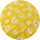 Waschmaschinenbezug mit Gummizug 60x60cm Daisy Gelb