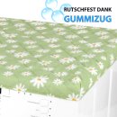 Waschmaschinenbezug mit Gummizug 60x60cm Daisy Grün