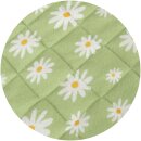 Waschmaschinenbezug mit Gummizug 60x60cm Daisy Grün