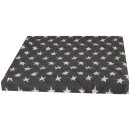 Trockner- und Waschmaschinenbezug 60 x 60cm - Sterne - Anthrazit