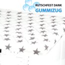 Waschmaschinenbezug mit Gummizug 60x60cm Stern Weiß