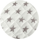 Waschmaschinenbezug mit Gummizug 60x60cm Stern Weiß