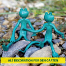 Pflanzenbinder Frosch gummiüberzogener flexibler Draht 2er Pack