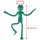 Pflanzenbinder Frosch - 4er Pack