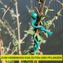 Pflanzenbinder Frosch gummiüberzogener flexibler Draht 16er Pack