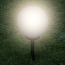 Solar Leuchtkugel mit Stab Ø20cm 2 LED´s