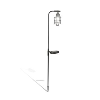 Solar LED Laterne Vintage mit neutralweißem Licht