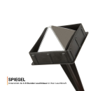 Solar Stecklampe Schwarz 28,5 cm