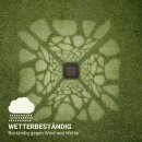 Solar Stecklampe Schwarz 28,5cm