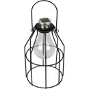 Solar LED Laterne Vintage Look Ø11x23,5 cm