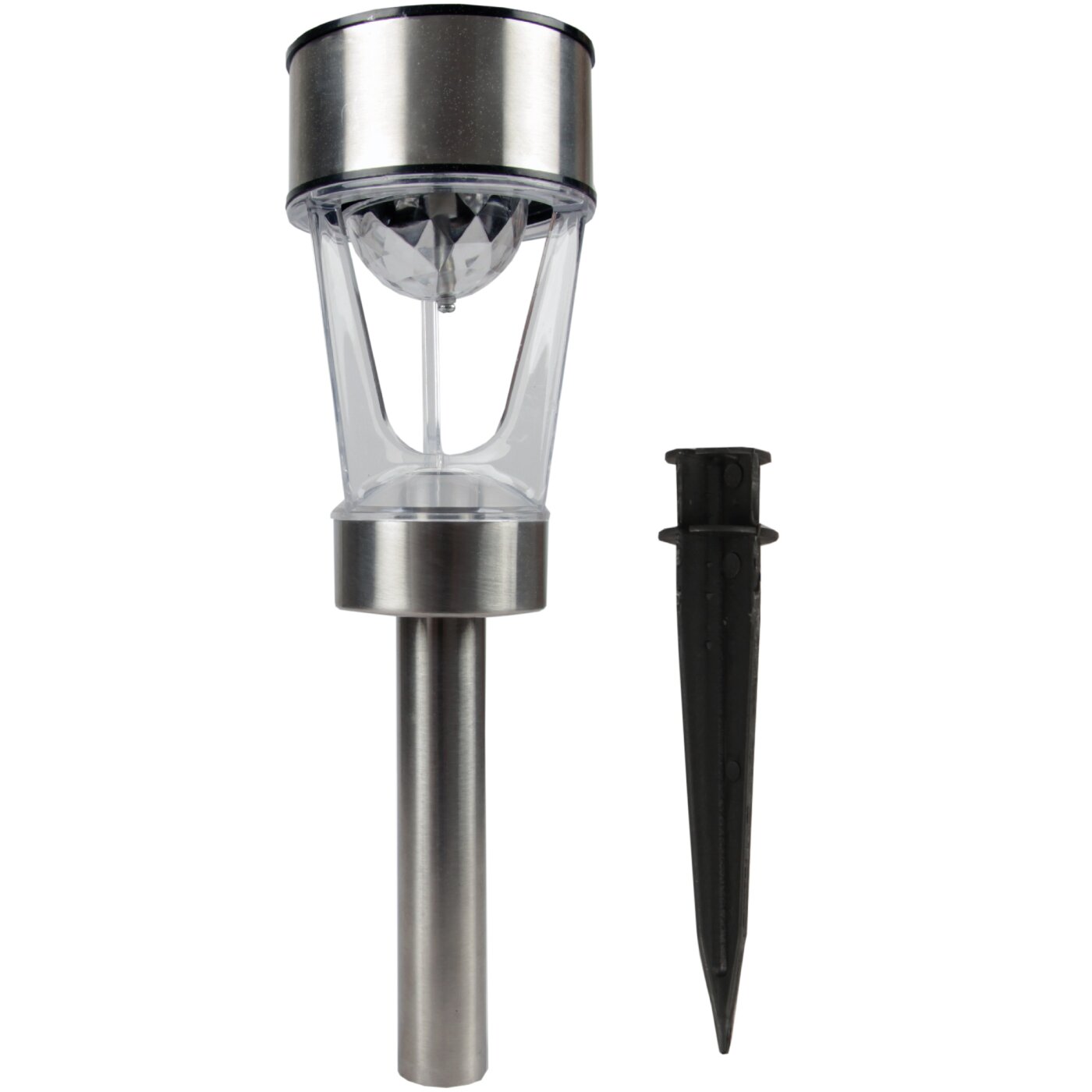 Solar LED Lampe rotierend Ø8cm x 37cm
