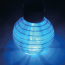 Solar LED Lampions Dia 10 x 12cm - Blau