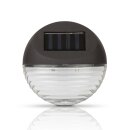 Solar LED Zaunlampe 11cm Ø