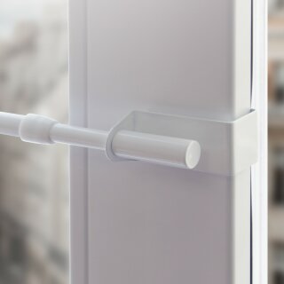 Klemmstange - Spannvitrage Twist - 40-60cm - Weiß