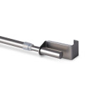 Spannvitrage Klemmstange "Twist"  Silber 40-60 cm