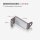 Spannvitrage Klemmstange "Twist"  Silber 40-60 cm