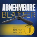 Mobiler Deckenventilator inkl. Aufhänger und Anschlusskabel 2m Schwarz