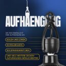Mobiler Deckenventilator inkl. Aufhänger und Anschlusskabel 2m Schwarz