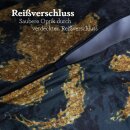 Bettwäsche-Set 2-teilig Satin-Baumwolle 135x200/80x80cm Ornament Anthrazit / Orange