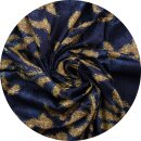 Bettwäsche-Set 2-teilig Satin-Baumwolle 135x200/80x80cm Ornament Anthrazit / Orange